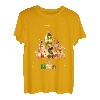 Lustiger Schlafanzug mit Weihnachtsbaum, Zwergspitzhunde T-Shirt