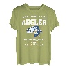 Angler Vater Fischer Angelrute Angeln Hobby Geschenk T-Shirt