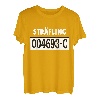 Karneval Sträfling Häftling Knast Kostüm Verkleidung Outfit T-Shirt