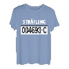 Karneval Sträfling Häftling Knast Kostüm Verkleidung Outfit T-Shirt