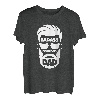 Herren Bartträger Vater Geschenk Spruch T-Shirt
