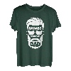Herren Bartträger Vater Geschenk Spruch T-Shirt