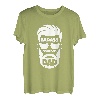 Herren Bartträger Vater Geschenk Spruch T-Shirt