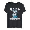 Herren Angelrolle Cool Pop Vatertag für Angler Papa T-Shirt