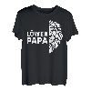 Herren Löwen Papa T-Shirt