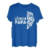Herren Löwen Papa T-Shirt