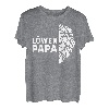 Herren Löwen Papa T-Shirt