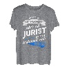 Herren T-Shirt Jurist - Jura Anwalt Richter Recht Witz Beruf Spruch T-Shirt