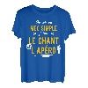 Herren Lustiges Geschenk Apero Gesang T-Shirt Lustig T-Shirt