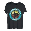 Herren Handball Papa Retro Handballer für Handballspieler Vatertag T-Shirt