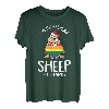 Im Regenbogen-Schaf der Familie Weihnachten LGBT-Q Pride T-Shirt