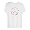 Peace On Earth Friedens-Symbol Hippie World Love Pacifist T-Shirt