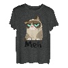 Cat Meh - Meow lustiges Geschenk für siamesische Katzenliebhaber T-Shirt