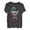 Sohn Elfe Weihnachtsoutfit Partnerlook Geschenk Weihnachten T-Shirt