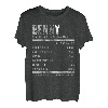Herren Benny Nutrition Personalisiertes Namenshemd, lustige Fakten T-Shirt