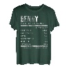 Herren Benny Nutrition Personalisiertes Namenshemd, lustige Fakten T-Shirt
