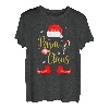 Papa Claus Lustiges Passendes Weihnachten Geschenk für Vater T-Shirt