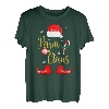 Papa Claus Lustiges Passendes Weihnachten Geschenk für Vater T-Shirt