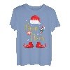 Papa Claus Lustiges Passendes Weihnachten Geschenk für Vater T-Shirt