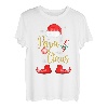 Papa Claus Lustiges Passendes Weihnachten Geschenk für Vater T-Shirt