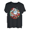 Böser Weihnachtsmann mit Pistolen - Funny X-Mas T-Shirt