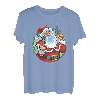 Böser Weihnachtsmann mit Pistolen - Funny X-Mas T-Shirt
