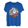 Böser Weihnachtsmann mit Pistolen - Funny X-Mas T-Shirt