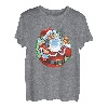 Böser Weihnachtsmann mit Pistolen - Funny X-Mas T-Shirt