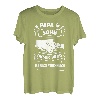 Papa Sohn Vatertag Vater T-Shirt