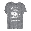 Papa Sohn Vatertag Vater T-Shirt