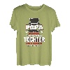 Vatertagsgeschenk von Tochter zu Vater | Papa geworden T-Shirt