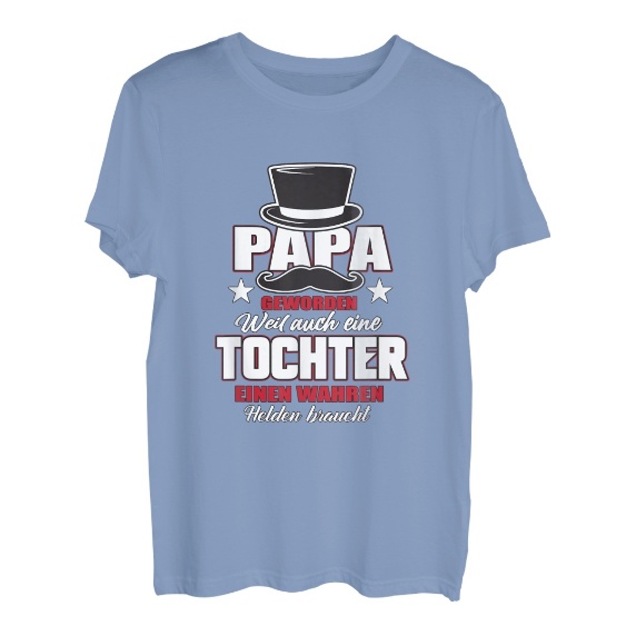 Vatertagsgeschenk von Tochter zu Vater | Papa geworden T-Shirt