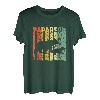 Herren Vater & Sohn Geschenk Retro Bär Motiv Vintage Papa Bear T-Shirt