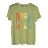 Herren Vater & Sohn Geschenk Retro Bär Motiv Vintage Papa Bear T-Shirt