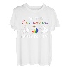Cooles Herz CSD T-Shirt mit Regenbogen LGBT Flagge Geschenk T-Shirt