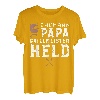 Grillen: Ehemann Papa Grillmeister Held - Vatertag Sprüche T-Shirt