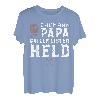 Grillen: Ehemann Papa Grillmeister Held - Vatertag Sprüche T-Shirt