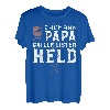 Grillen: Ehemann Papa Grillmeister Held - Vatertag Sprüche T-Shirt