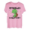 Schildkröte Schlaf Pyjama Offizielles Schlafshirt T-Shirt
