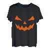 Halloween Kürbis Gesicht T-Shirt