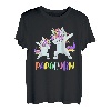 Papa Einhorn Dabbing Papacorn T-Shirt