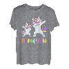 Papa Einhorn Dabbing Papacorn T-Shirt