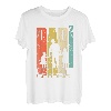 Herren Vater 2 Töchter Dad Loading zweifacher Papa T-Shirt