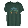 Retro Buddha Buddhistischer Yoga Spirituelle Meditation Zen T-Shirt