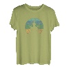 Retro Buddha Buddhistischer Yoga Spirituelle Meditation Zen T-Shirt