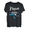 Papa Loading 2023 Werdender Papa Baby Geburt Daddy to Be T-Shirt