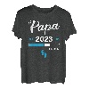 Papa Loading 2023 Werdender Papa Baby Geburt Daddy to Be T-Shirt