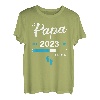 Papa Loading 2023 Werdender Papa Baby Geburt Daddy to Be T-Shirt