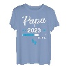 Papa Loading 2023 Werdender Papa Baby Geburt Daddy to Be T-Shirt