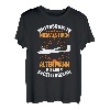 Herren Segelflieger Segeflugzeug Papa Opa Vater Vatertag T-Shirt
